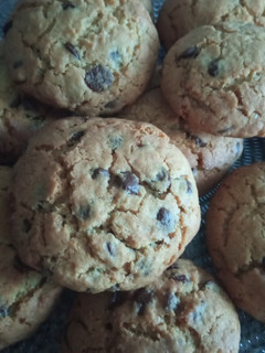 Una foto de Galletas con chispitas de chocolate