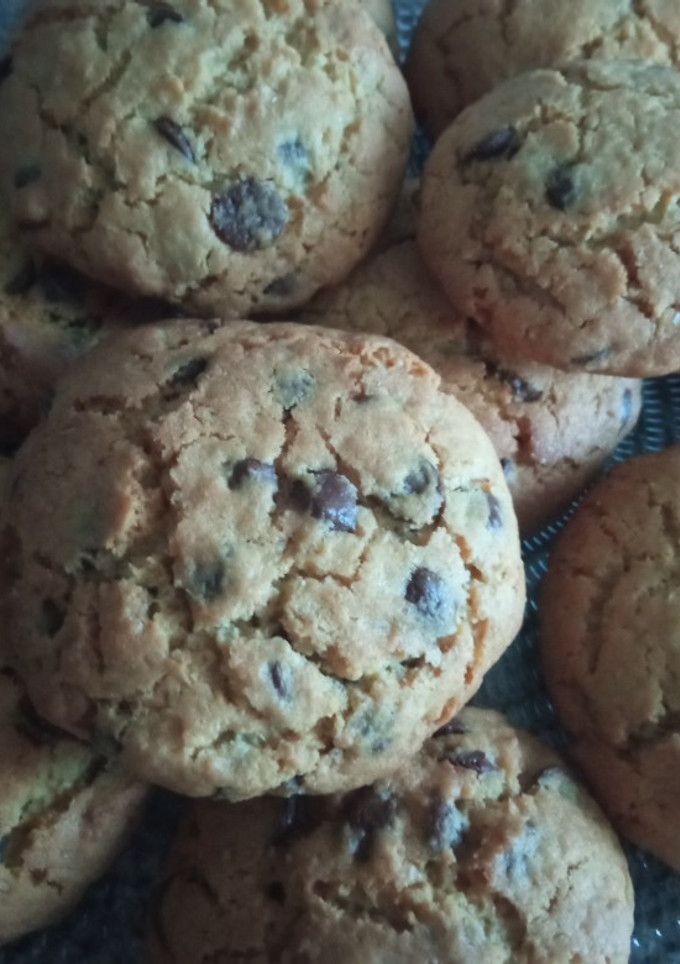 Una foto de Galletas con chispitas de chocolate