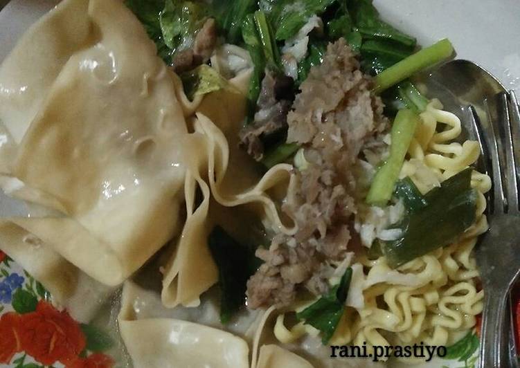 Resep Pangsit kuah yang Lezat