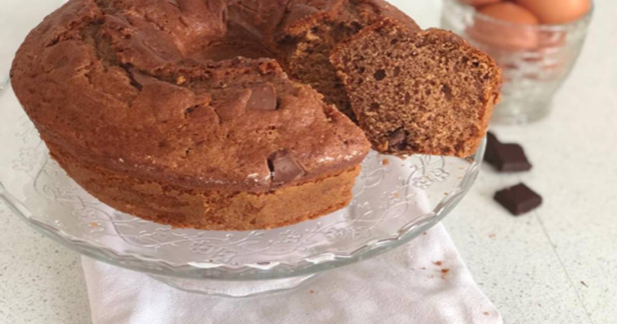 Ciambella Con Cioccolato Delle Uova Di Pasqua