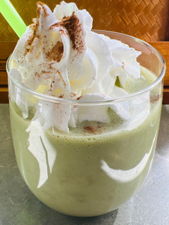 A picture of Nutribullet Spinach Smoothie.