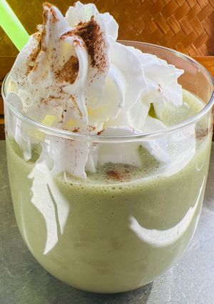 A picture of Nutribullet Spinach Smoothie.