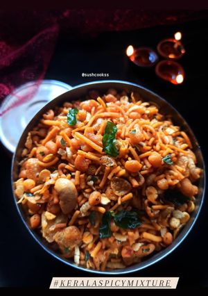 A picture of South indian spicy mixture.