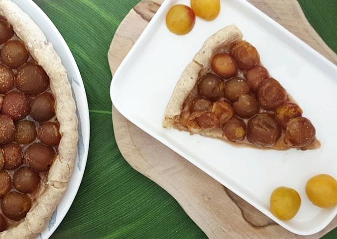 Tarte Aux Mirabelles De Lilou Cuisine Cookpad