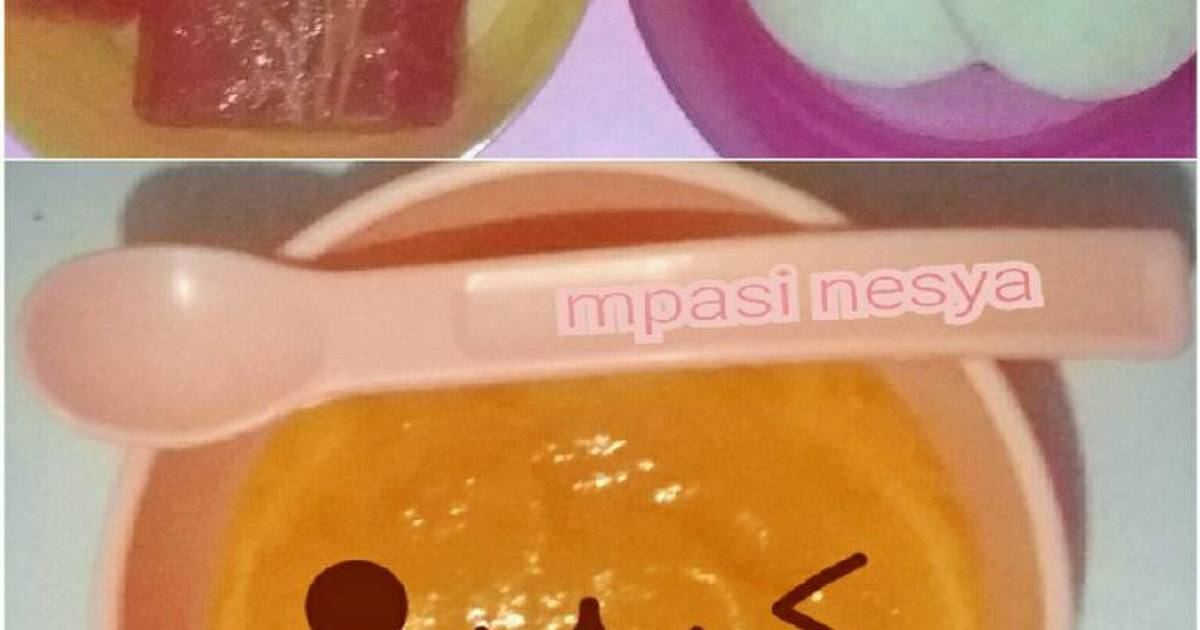 Resep Mpasi 6m+ : Pepaya + Biskuit Milna oleh Unin Widya ...