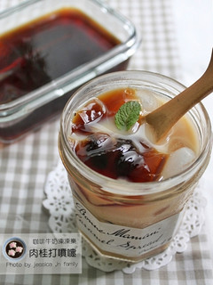 【肉桂打噴嚏】夏日冰品☃咖啡牛奶凍凍樂 的食譜成品照片