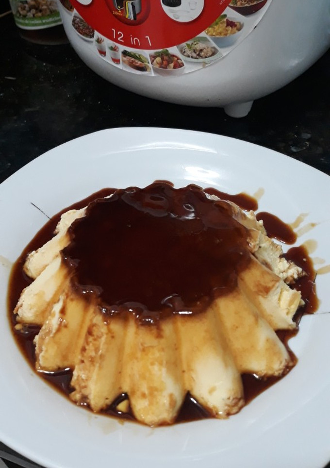 Una foto de Pudín de queso