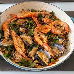 A picture of ❤️ M. Seafood Paella ❤️.