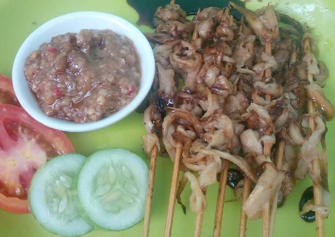 Langkah Mudah untuk Membuat Sate jamur tiram, Sempurna