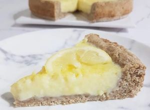 Una foto de Tarta dulce de limón