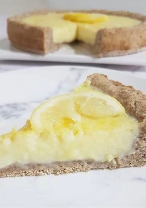 Una foto de Tarta dulce de limón
