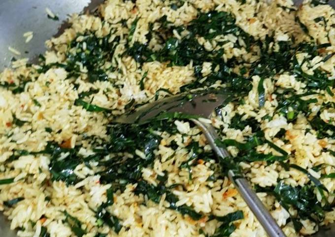 Cara Buat Nasi goreng daun mengkudu Kekinian