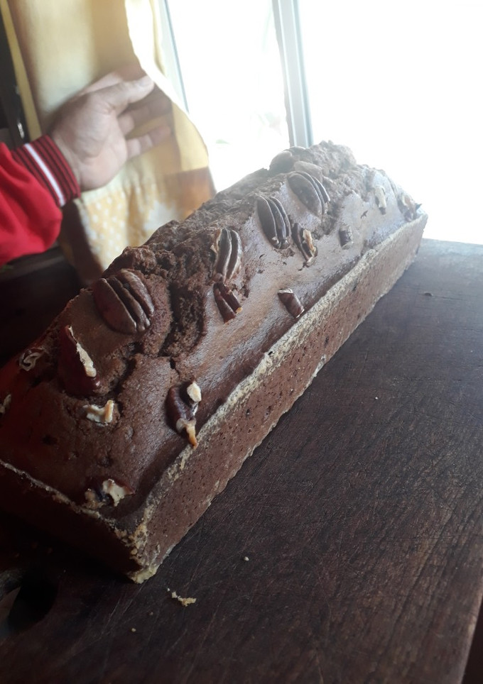 Una foto de Budín con nueces ❤