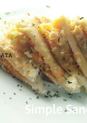 Foto resep Simple Sandwich (Mpasi 11m+)