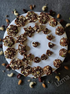 A picture of Dates and Nuts Roll or Barfi.