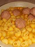 Sopa de lumaconi con carne