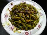 बीन्स मटर फ्राई (Beans matar fry recipe in hindi)