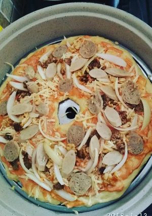 Foto resep Pizza rumahan