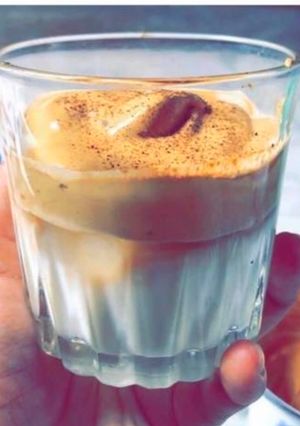 A picture of Dalgona coffee ☕️.
