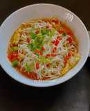 Tomato Egg Noodle Soup