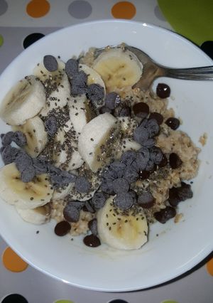 Una foto de Porridge de avena