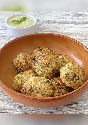 Une photo de Boulettes de poulet au Airfryer