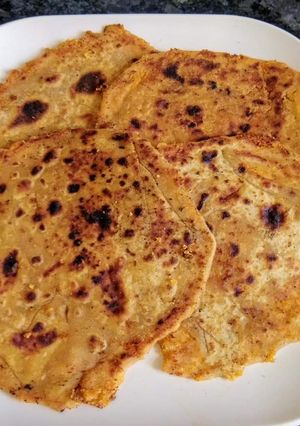 Dry Coconut chutney Paratha रेसिपी मुख्य फोटो