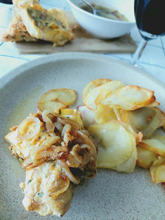 Foto de Bacalhau frito com Batata (Airfryer)