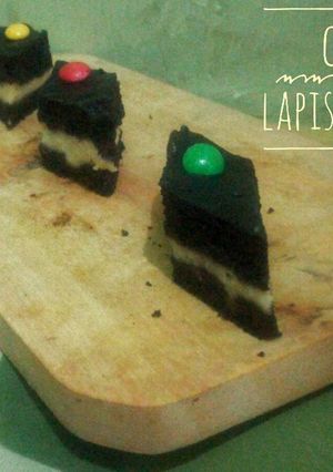 Foto resep Cake oreo lapis cream cheese