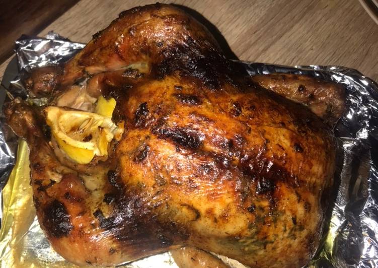 Resep Roasted Chicken (ayam panggang western) Anti Gagal