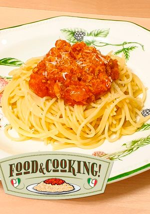 Una foto de Spaghetti alla Bolognese