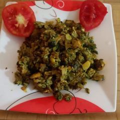 Bathua egg bhurji A picture of Bathua egg bhurji.