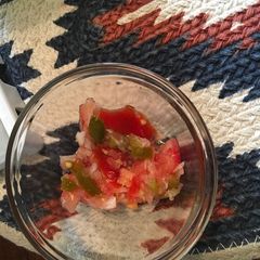 A picture of Pico de gallo.