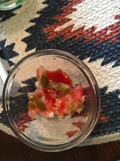 A picture of Pico de gallo.