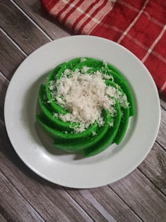 Foto resep Kue apem pandan