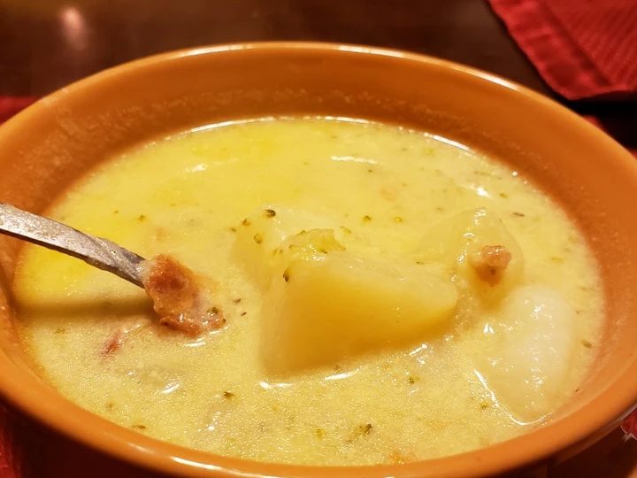 Easy Steps Make Recipes Potato Broccoli Soup the Delicious Really Delicious.