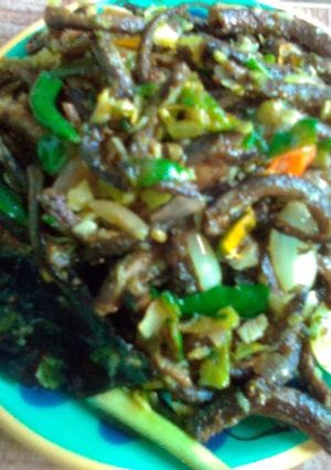 Foto resep Tumis Belut Cabe Ijo🌱🥒🌶️