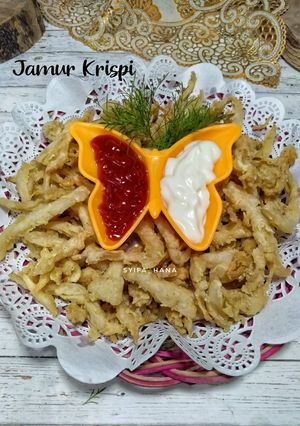 Foto resep Jamur Krispi #week35