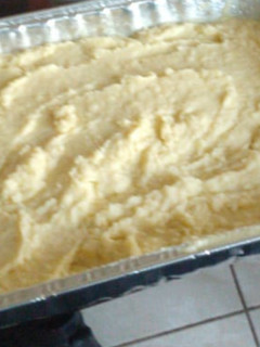 Una foto de Puré de papa cremosito