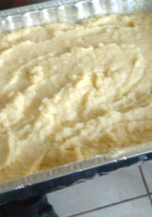 Una foto de Puré de papa cremosito