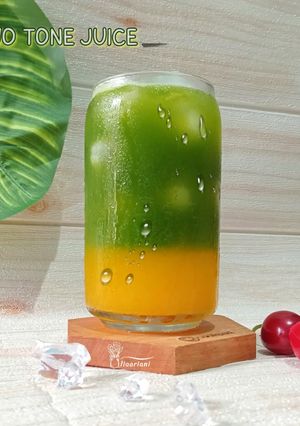 Foto resep Two Tone Juice