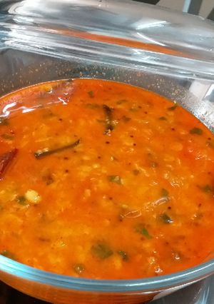 A picture of Tomato Dal.