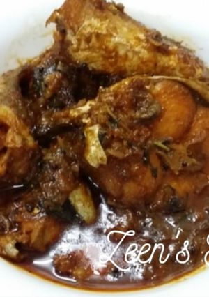 A picture of Machli Ka Meetha Saalan.