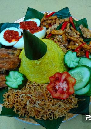 Foto resep Nasi tumpeng