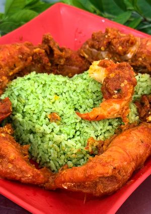 Foto resep Nasi Uduk Pandan