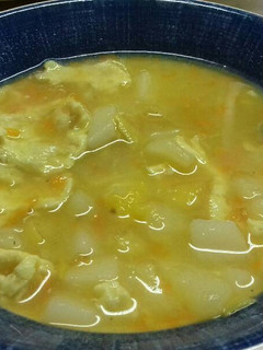 Una foto de Sopa de tortilla, receta paisa