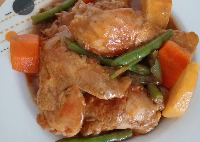 Recipe of Favorite Simple Chicken Stew - New Recipe Nasta