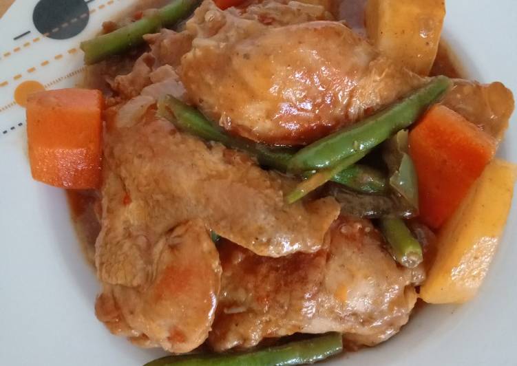 Easiest Way to Prepare Favorite Simple Chicken Stew