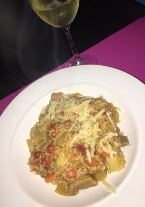 Una foto de Guiso rápido de arroz integral