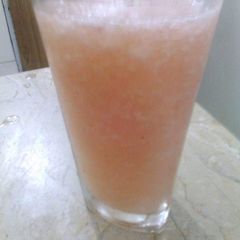 A picture of Peach juice.